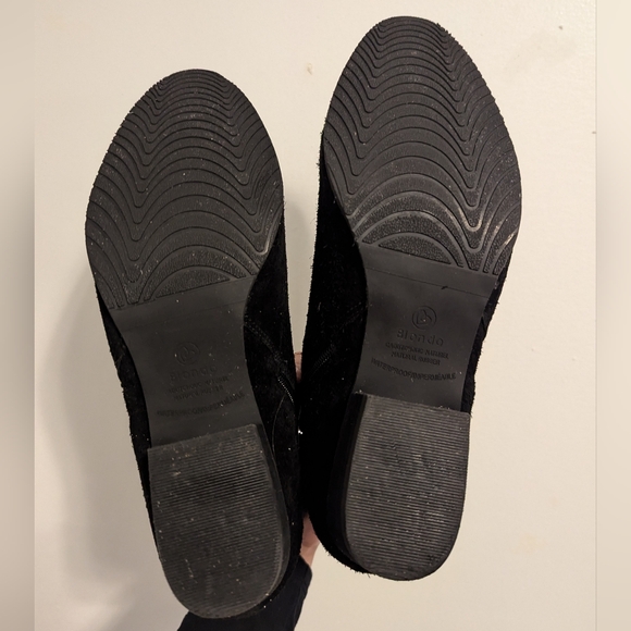 Blondo Womens Size 7 M Black Suede Zip Waterproof Ankle Boots Booties - Picture 3 of 3